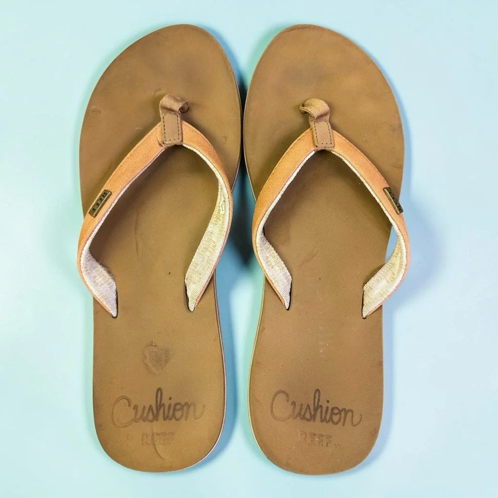 Reef Women's Cushion Sands Flip Flop Sandals Size 10‎
